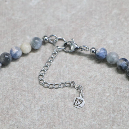 CLASSIC Sodaliet | Ketting | 6mm | Kreeftsluiting | 45cm