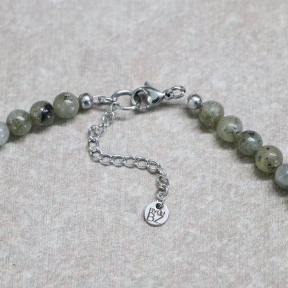 CLASSIC Labradoriet | Ketting | 6mm | Kreeftsluiting | 45cm