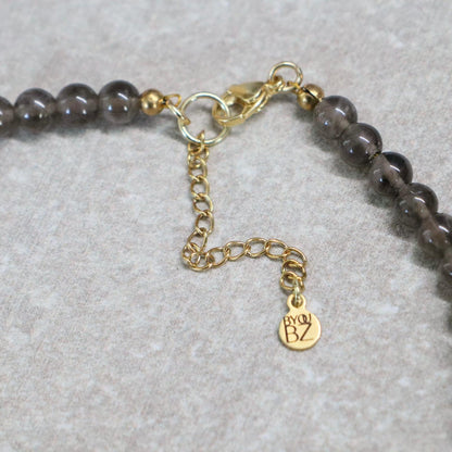 CLASSIC Rookkwarts | Ketting | 6mm | Kreeftsluiting | 45cm