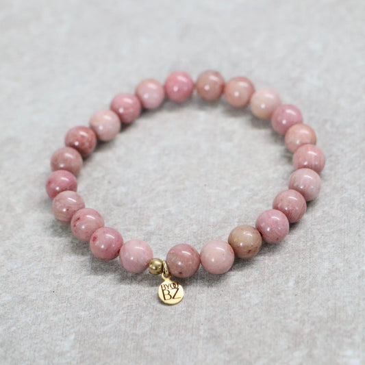 CLASSIC Rhodoniet | Armband | 8mm | Normal Fit