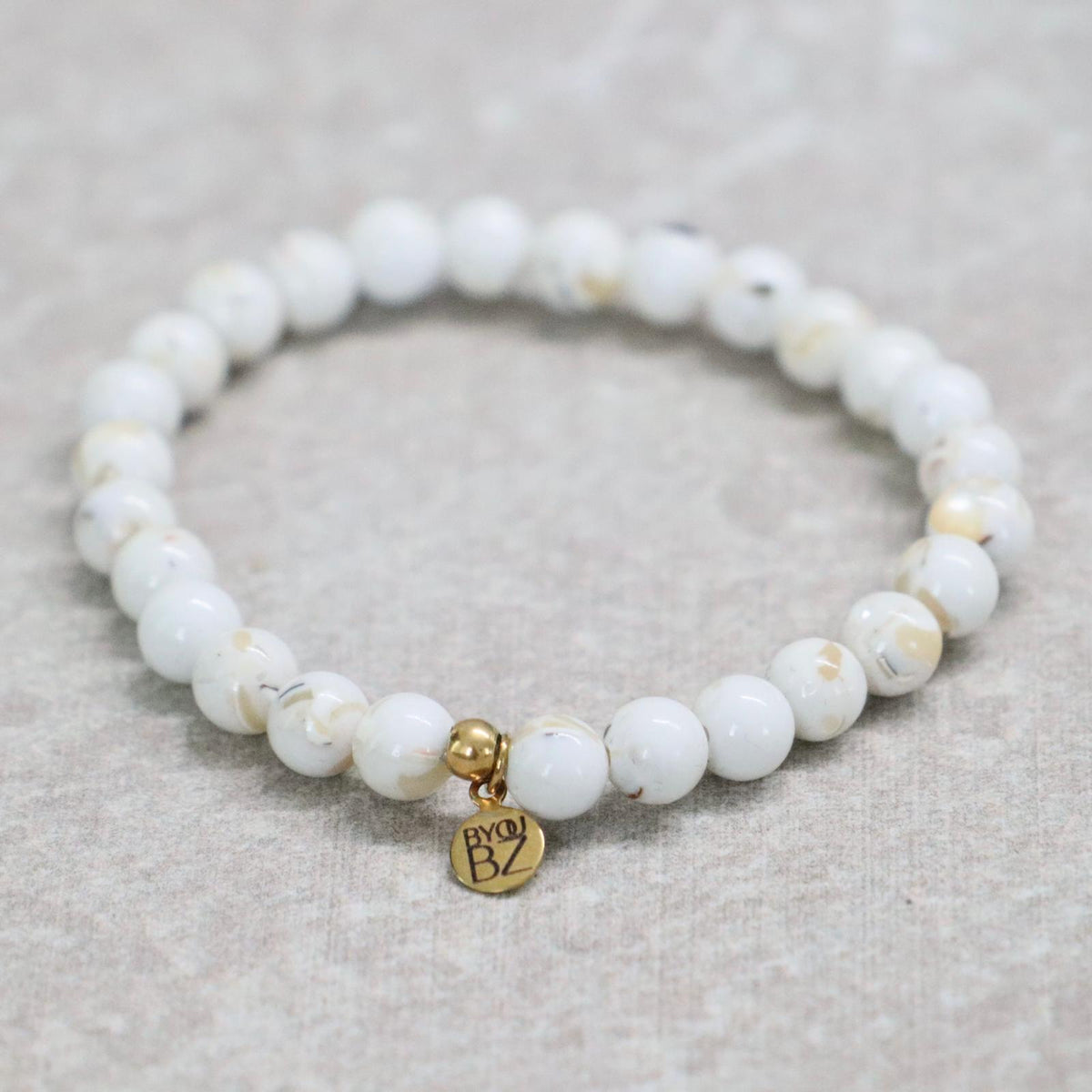 CLASSIC Schelp Turkoois | Armband | 6 mm | Normal Fit