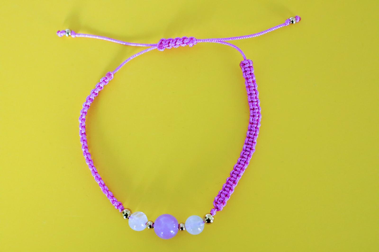 🌎🪢 NOMAD KNOTS | FUCHSIA PAARS | GOUD 🪢🌎