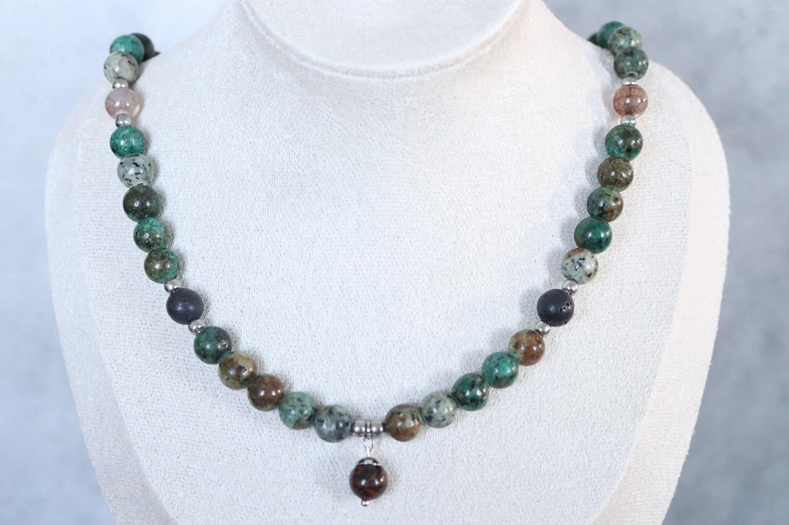 🌲🪨 MOSSY TARN 🪨🌲| 8mm | 40cm