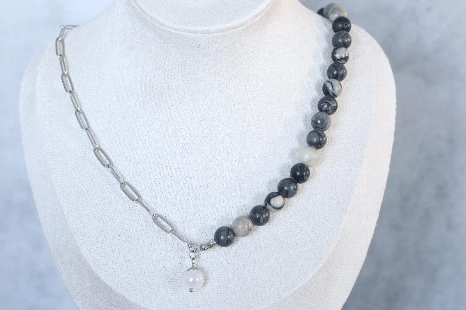 🏔️🌫️ SILVER CRATER 🌫️🏔️| 8mm | 40cm