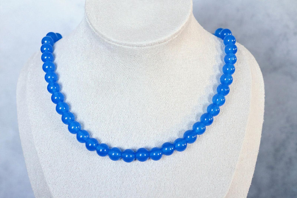 💙🌊 AEGEAN BLUE 🌊💙| 8mm | 40 cm