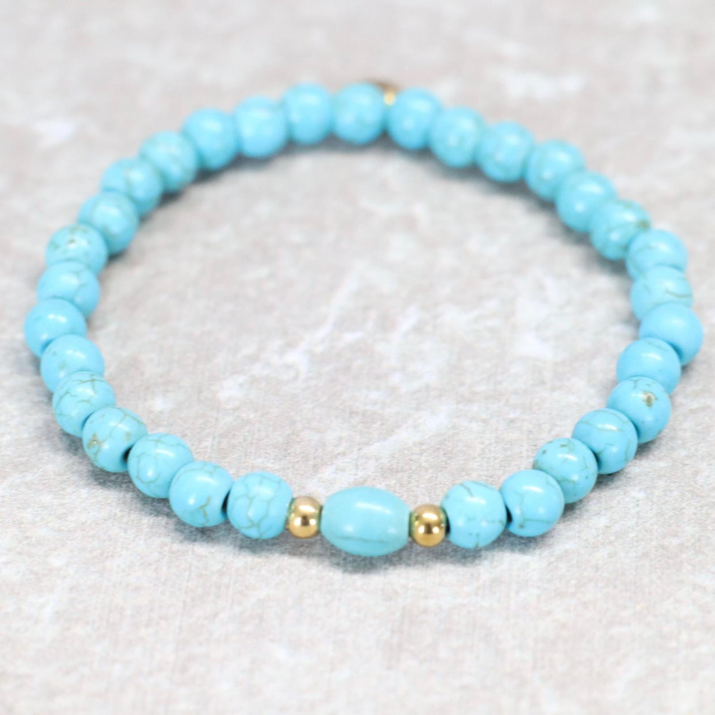VILNIUS CALM | Natuursteen armband | 6mm | Normal Fit