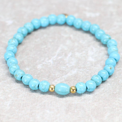 VILNIUS CALM | Natuursteen armband | 6mm | Normal Fit