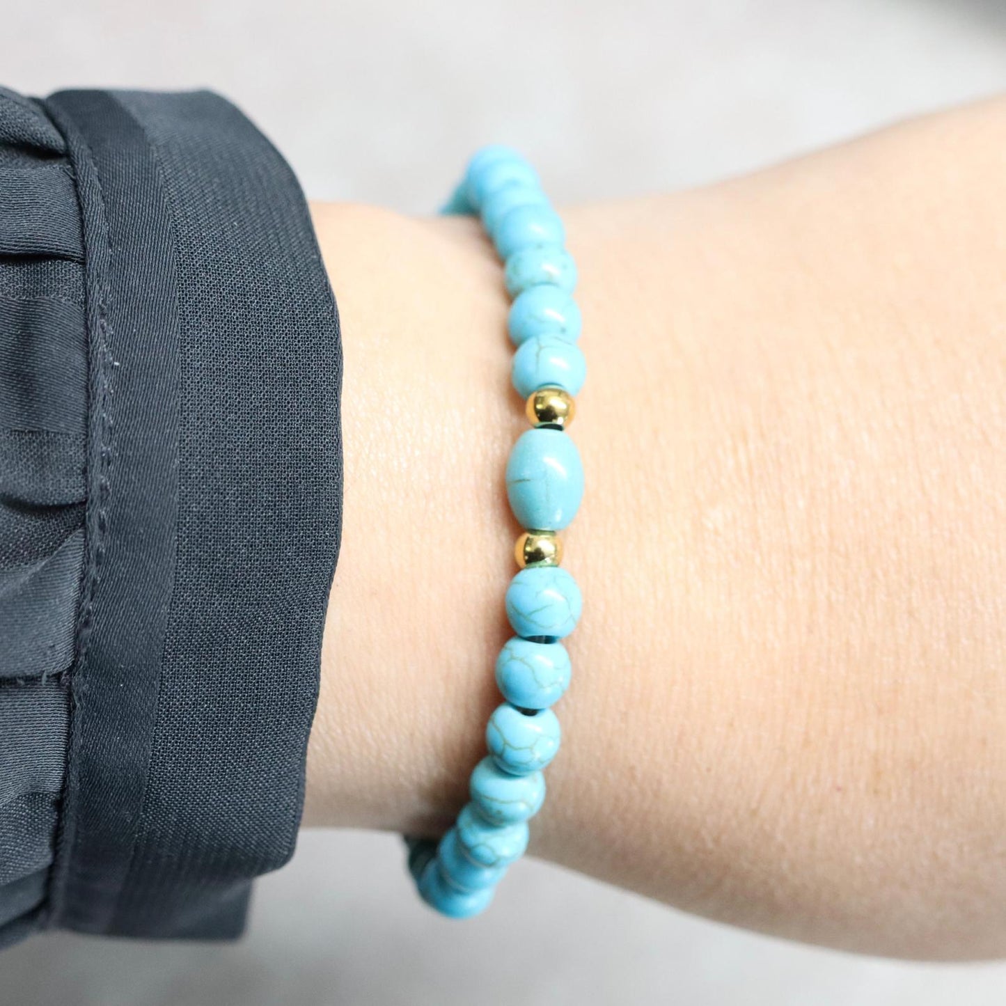 VILNIUS CALM | Natuursteen armband | 6mm | Normal Fit