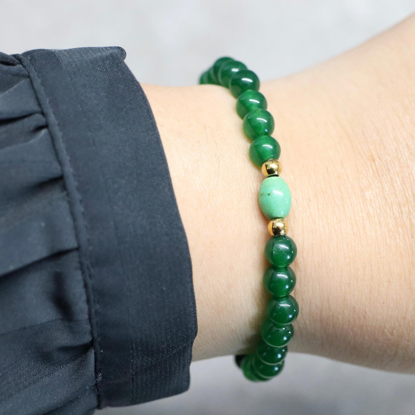 VILNIUS CALM | Natuursteen armband | 6mm | Normal Fit