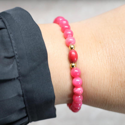 VILNIUS CALM | Natuursteen armband | 6mm | Normal Fit
