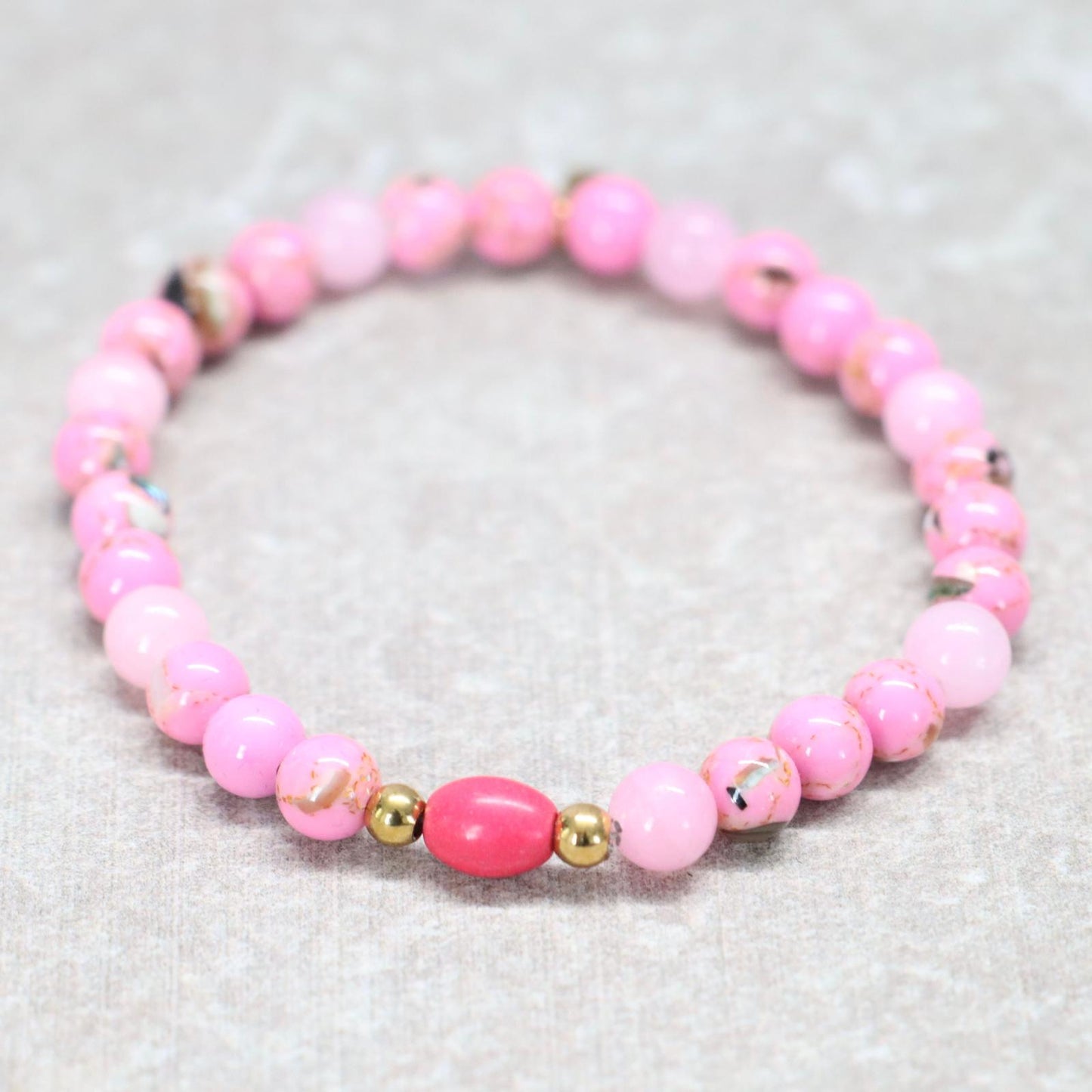 VILNIUS CALM | Natuursteen armband | 6mm | Normal Fit