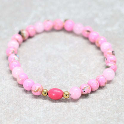 VILNIUS CALM | Natuursteen armband | 6mm | Normal Fit