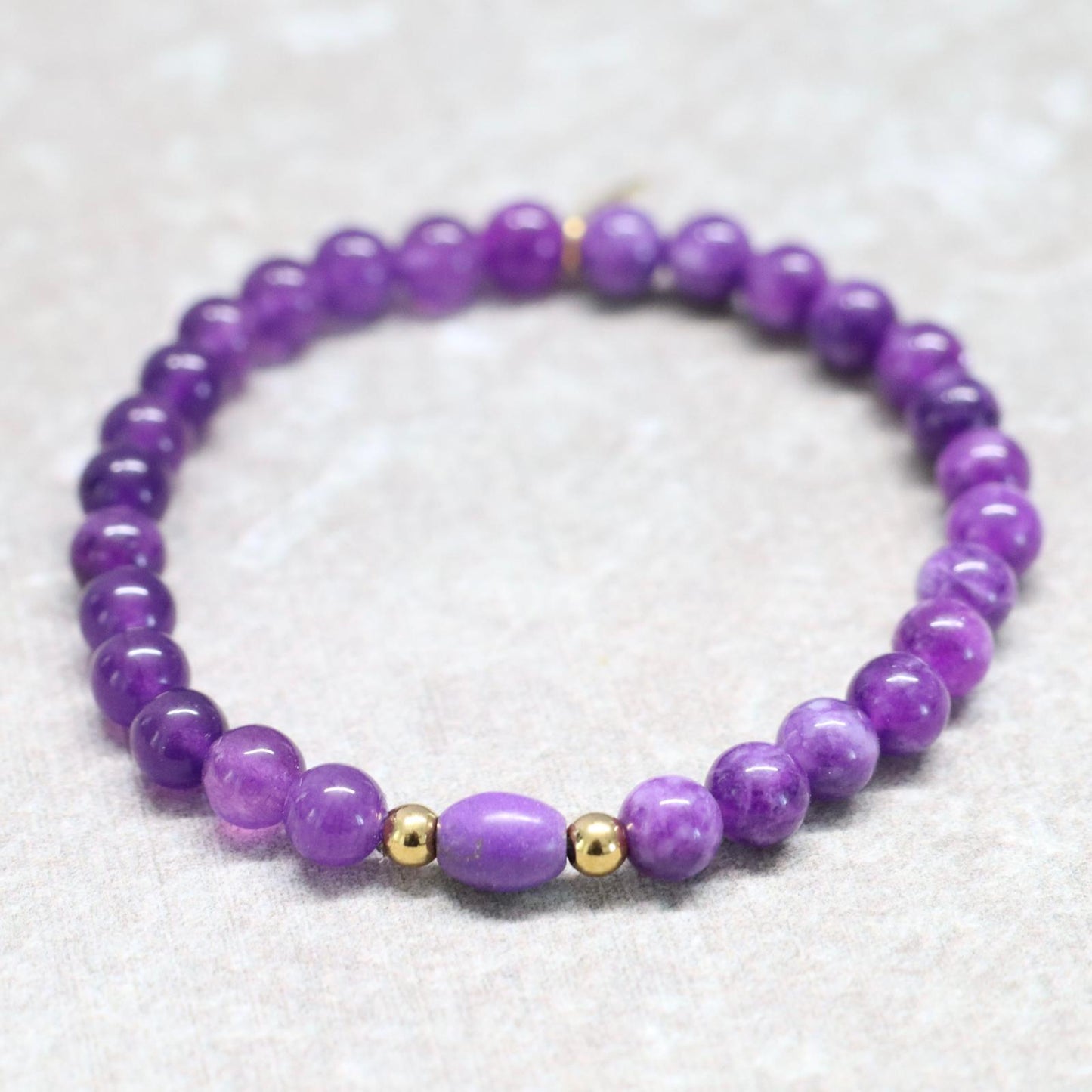 VILNIUS CALM | Natuursteen armband | 6mm | Normal Fit