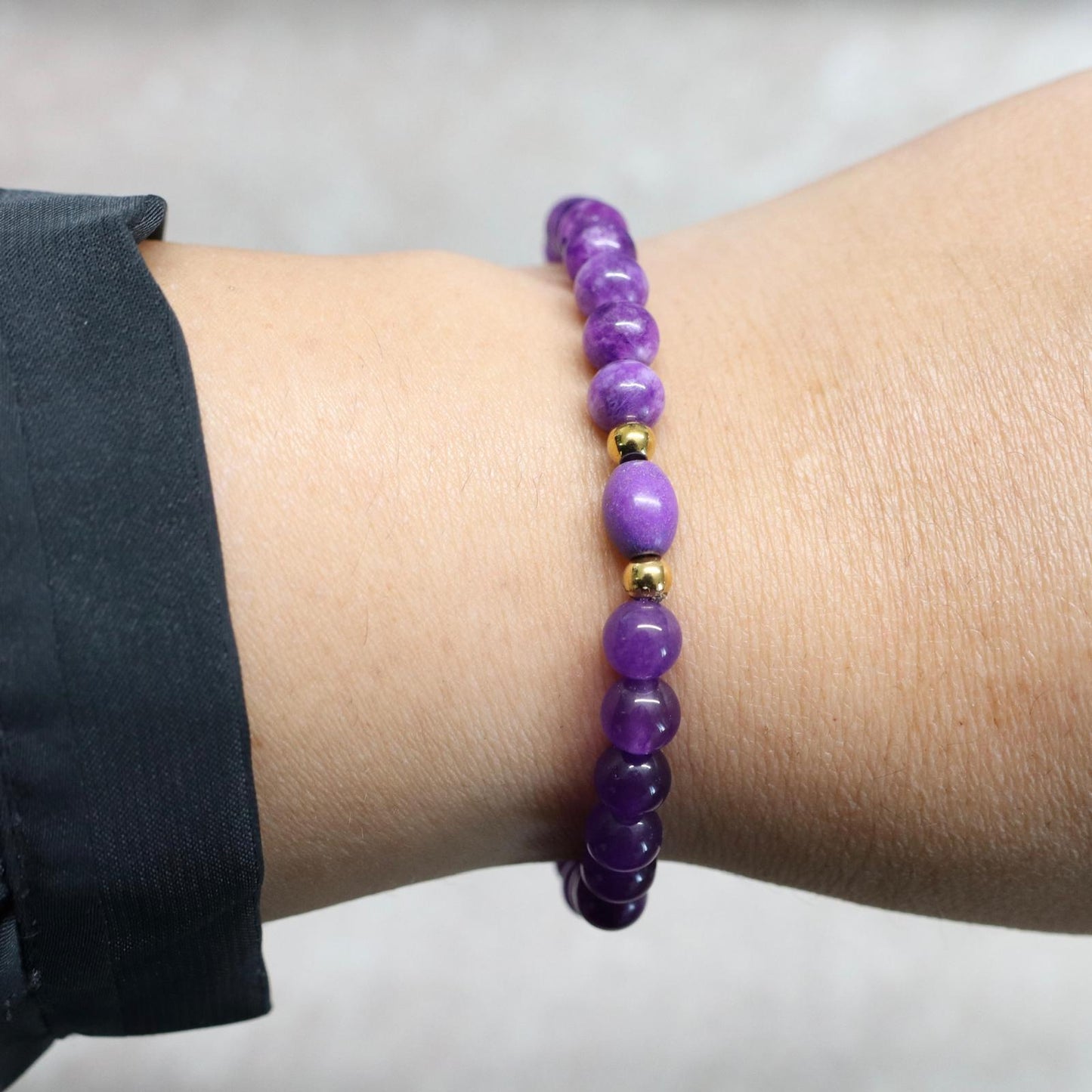 VILNIUS CALM | Natuursteen armband | 6mm | Normal Fit