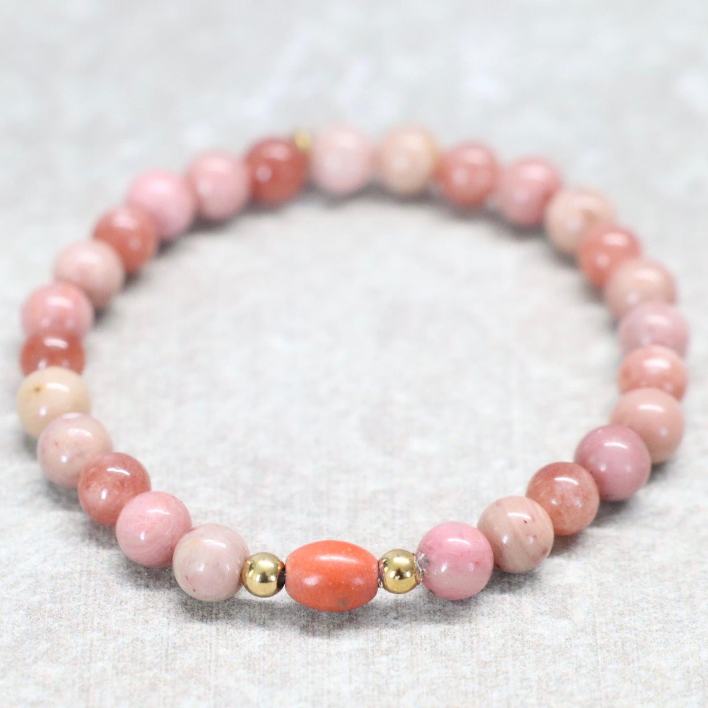 VILNIUS CALM | Natuursteen armband | 6mm | Normal Fit
