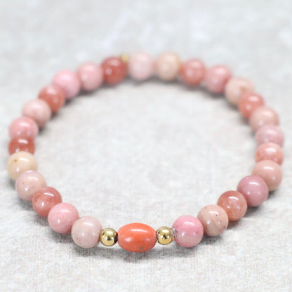 VILNIUS CALM | Natuursteen armband | 6mm | Normal Fit