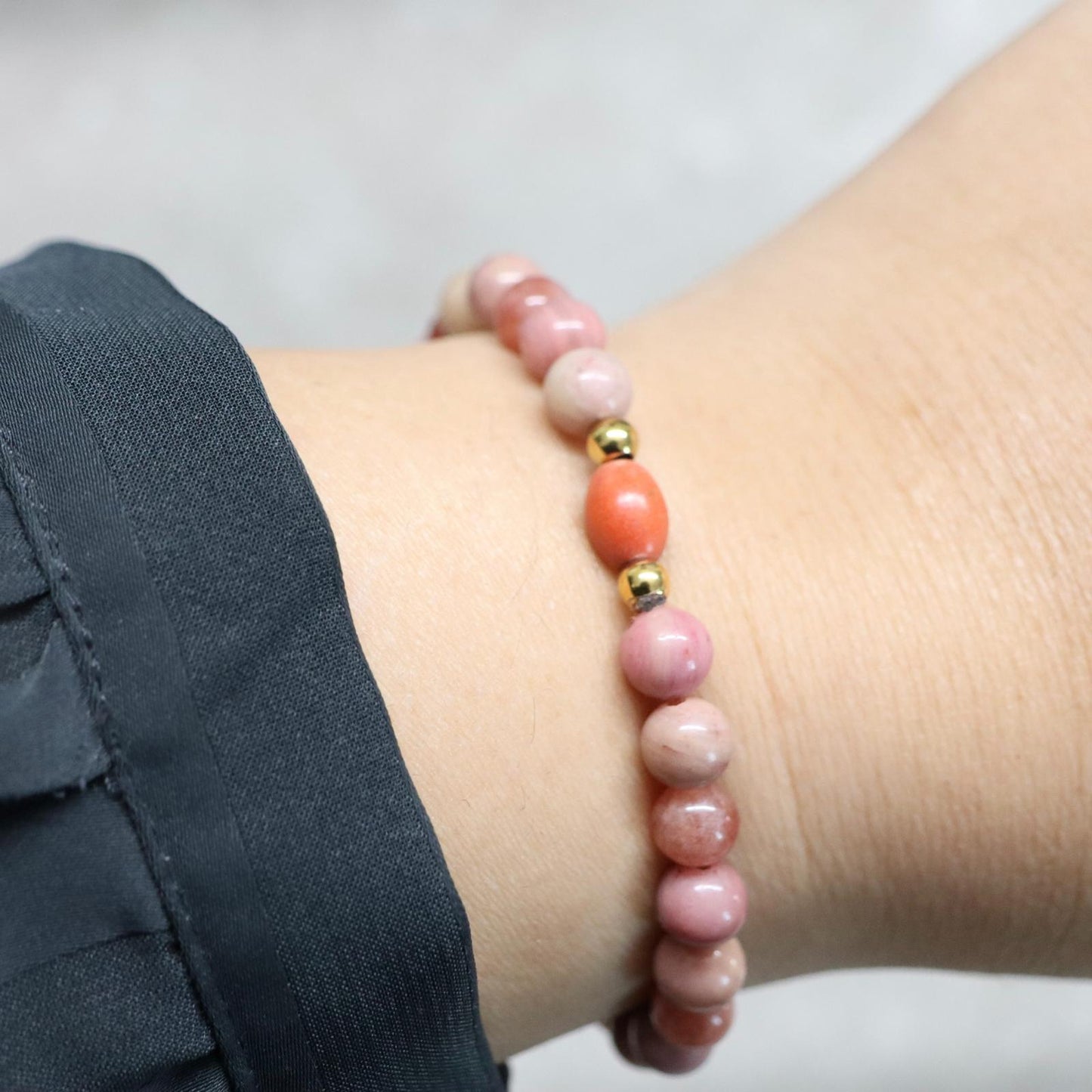 VILNIUS CALM | Natuursteen armband | 6mm | Normal Fit