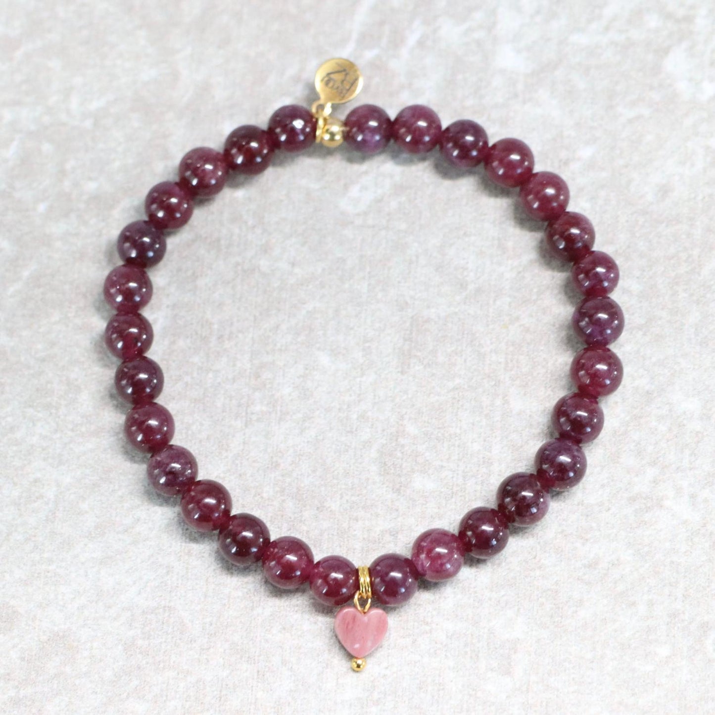 MOJAVE DUSK | Granaat armband | 6mm | Normal Fit