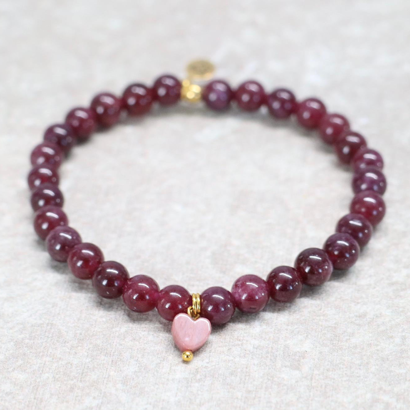 MOJAVE DUSK | Granaat armband | 6mm | Normal Fit
