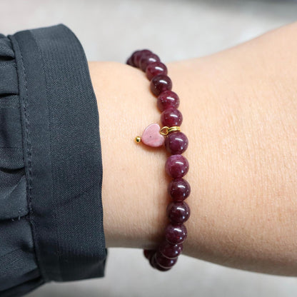 MOJAVE DUSK | Granaat armband | 6mm | Normal Fit