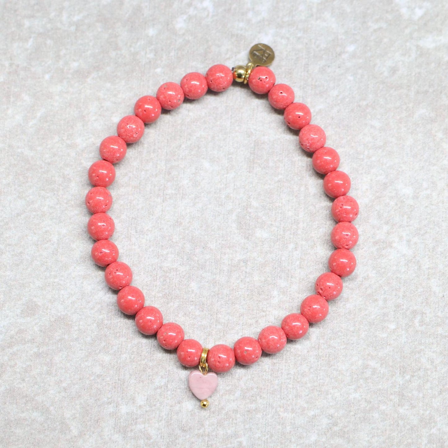 ARIZONA FLAME | Koraal armband | 6mm | Normal Fit