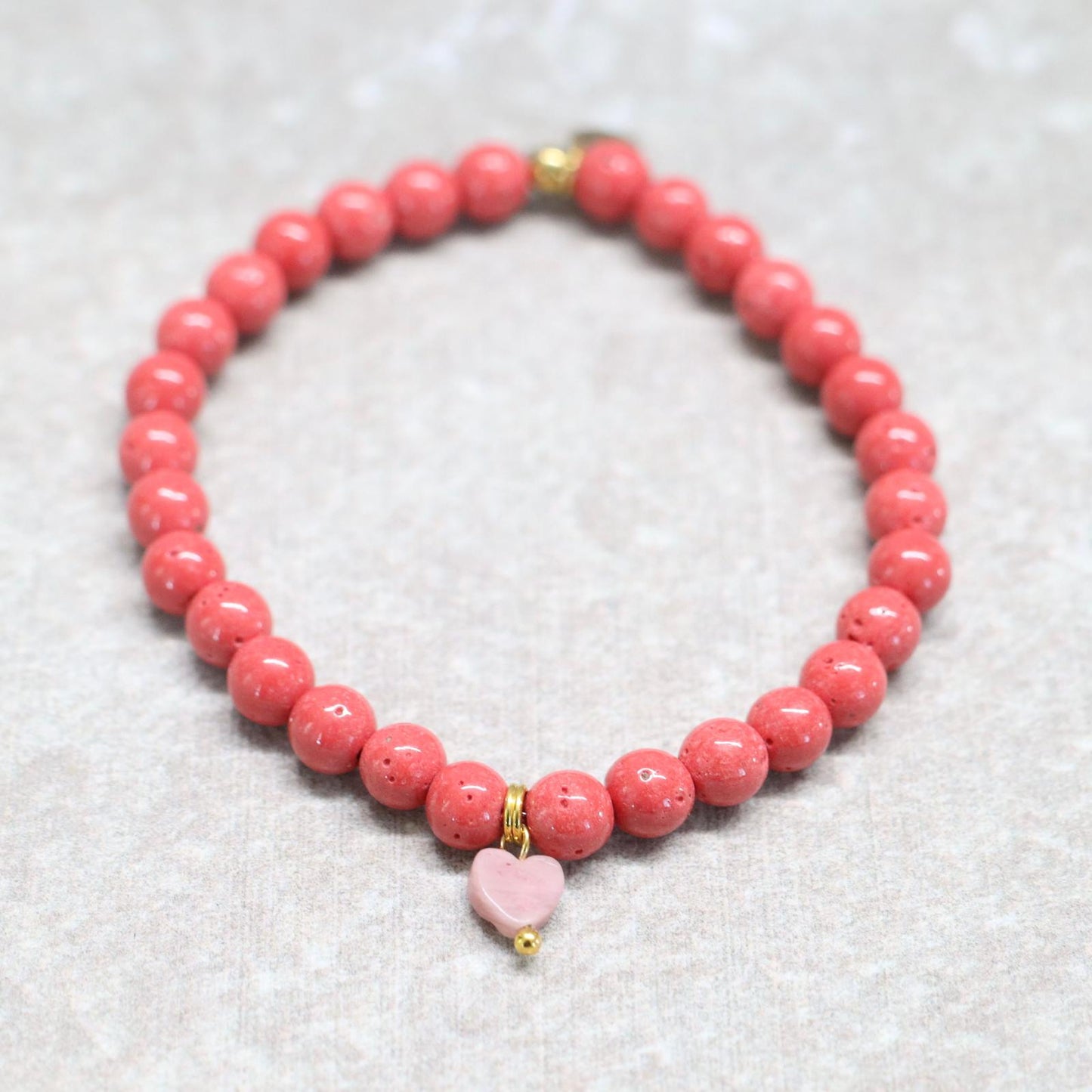 ARIZONA FLAME | Koraal armband | 6mm | Normal Fit