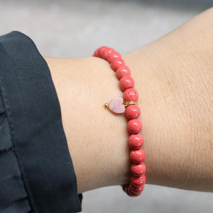 ARIZONA FLAME | Koraal armband | 6mm | Normal Fit