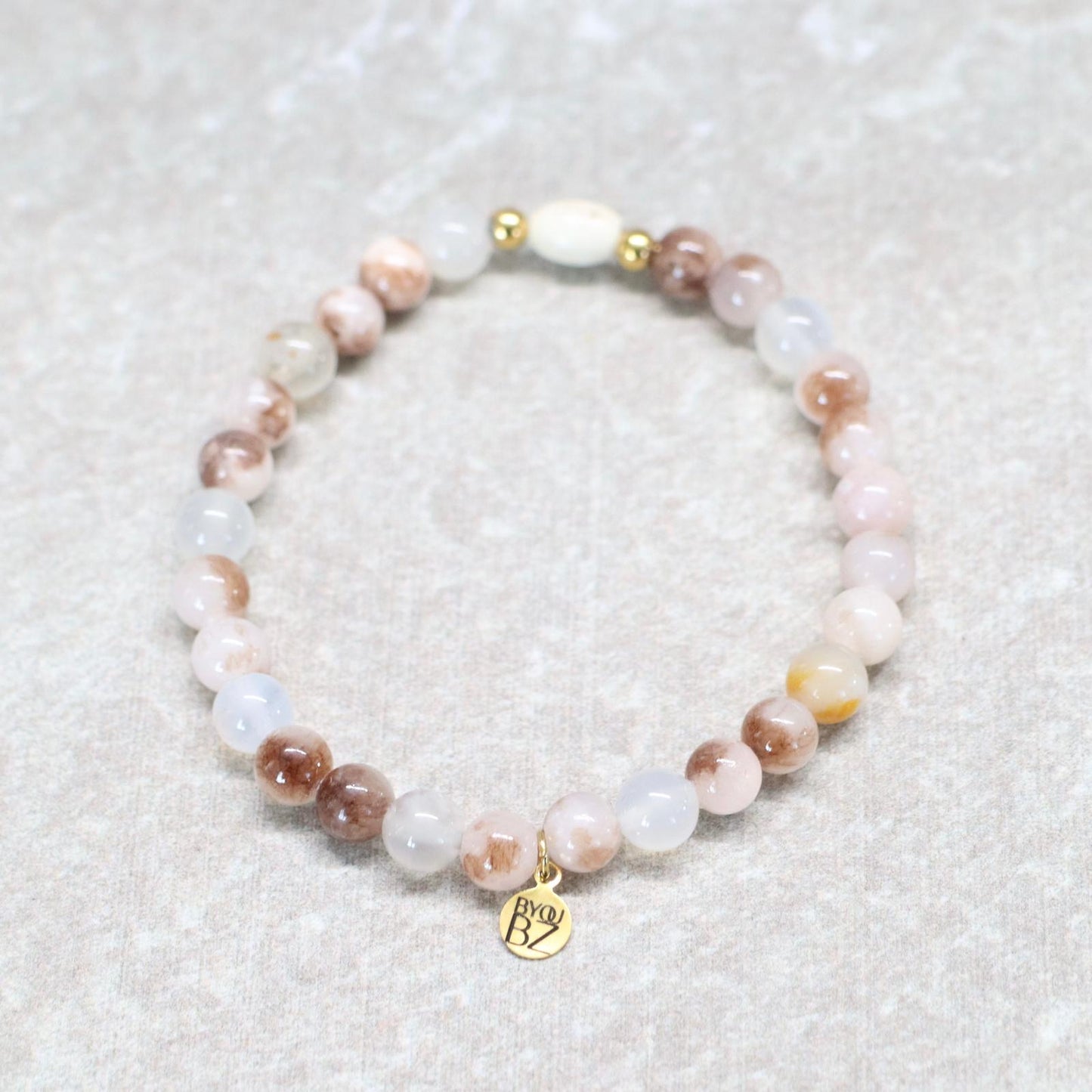VILNIUS CALM | Natuursteen armband | 6mm | Normal Fit