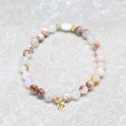 VILNIUS CALM | Natuursteen armband | 6mm | Normal Fit