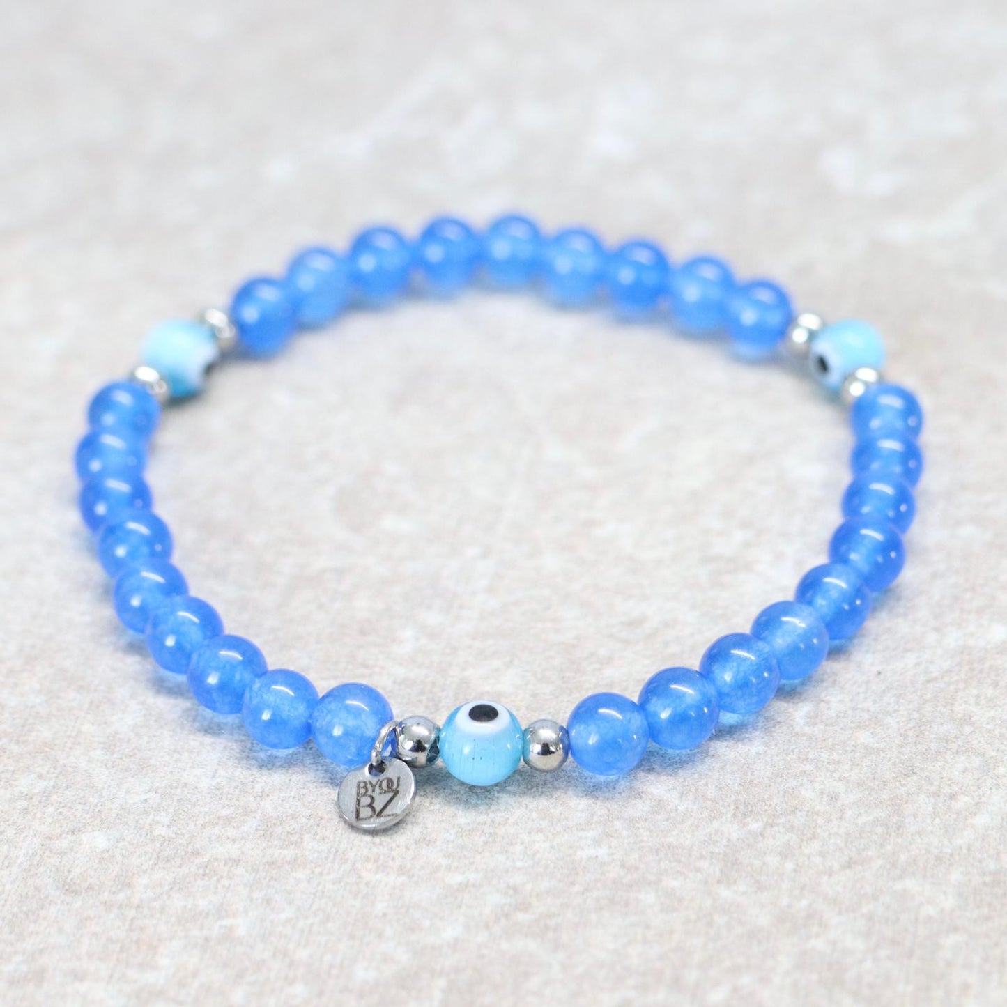 MEDITERRANEAN CHARM | Natuursteen armband mix | 6mm | Relaxed Fit