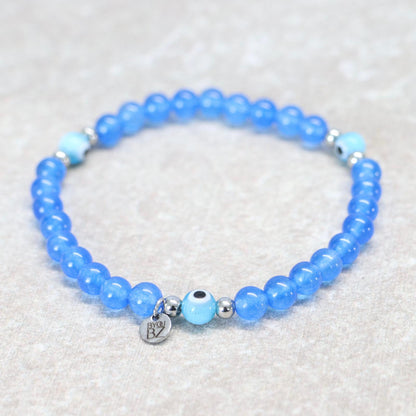 MEDITERRANEAN CHARM | Natuursteen armband mix | 6mm | Relaxed Fit