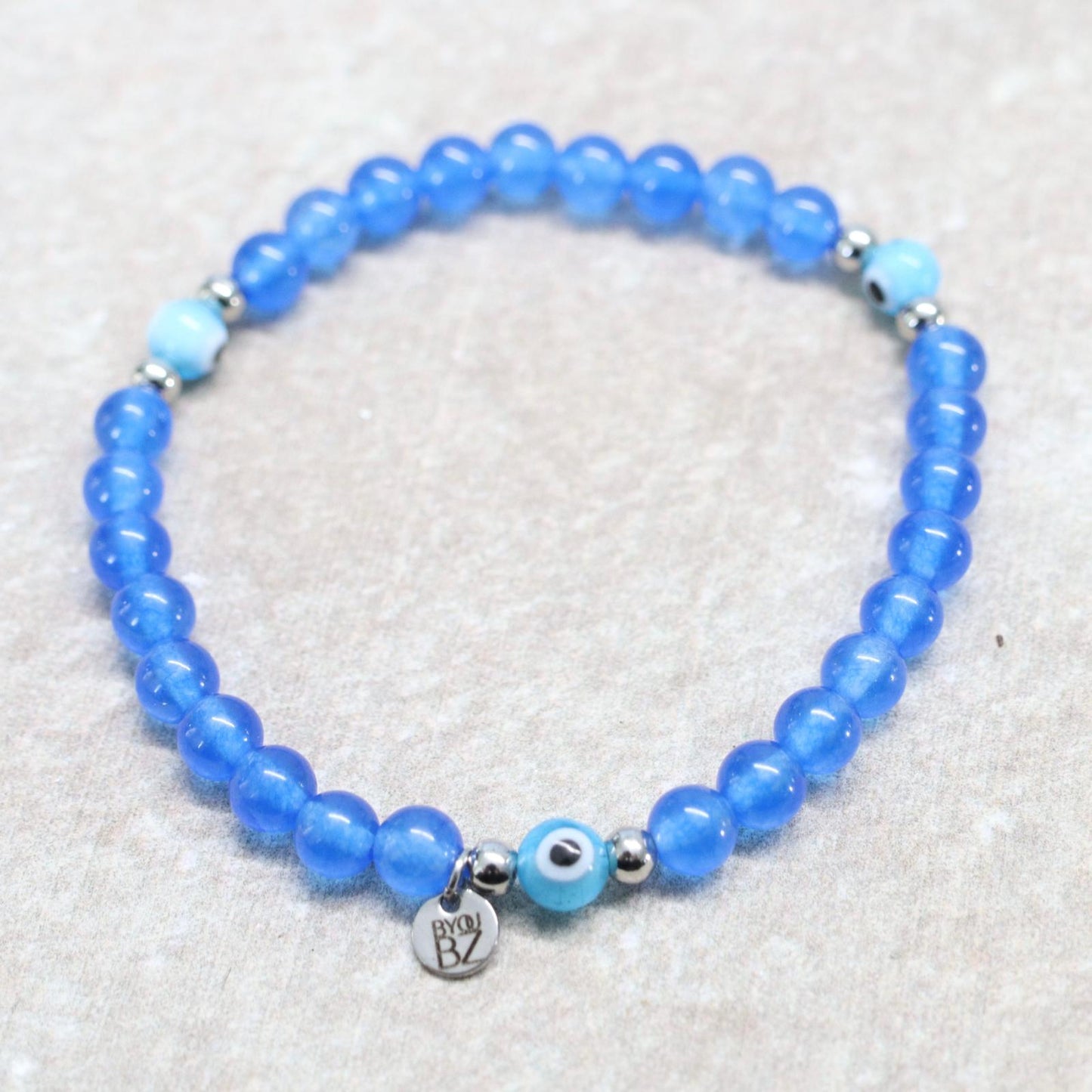 MEDITERRANEAN CHARM | Natuursteen armband mix | 6mm | Relaxed Fit