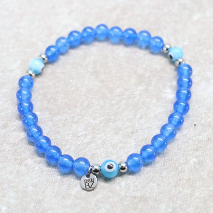 MEDITERRANEAN CHARM | Natuursteen armband mix | 6mm | Relaxed Fit