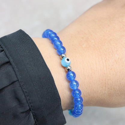 MEDITERRANEAN CHARM | Natuursteen armband mix | 6mm | Relaxed Fit