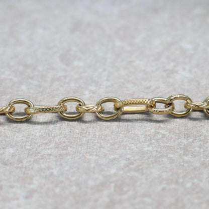 Basis ketting A | Goud | 40cm