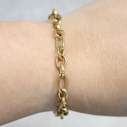 Basis armband A | Goud | 15cm