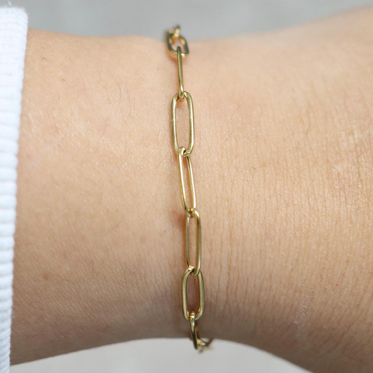 Basis armband C | Goud | 17cm