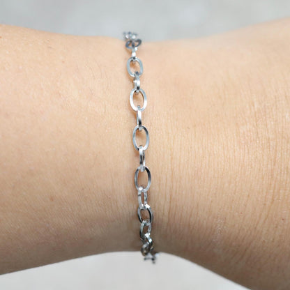 Basis armband B | Zilver | 15cm