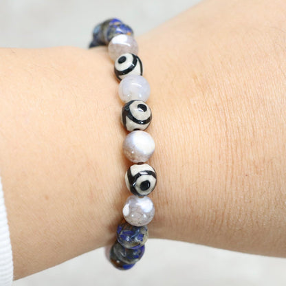 EVEREST ALTITUDE | Natuursteen armband mix | 8mm | Normal Fit