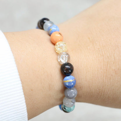 MEXICO CITY VIBES | Natuursteen armband mix | 8mm | Normal Fit