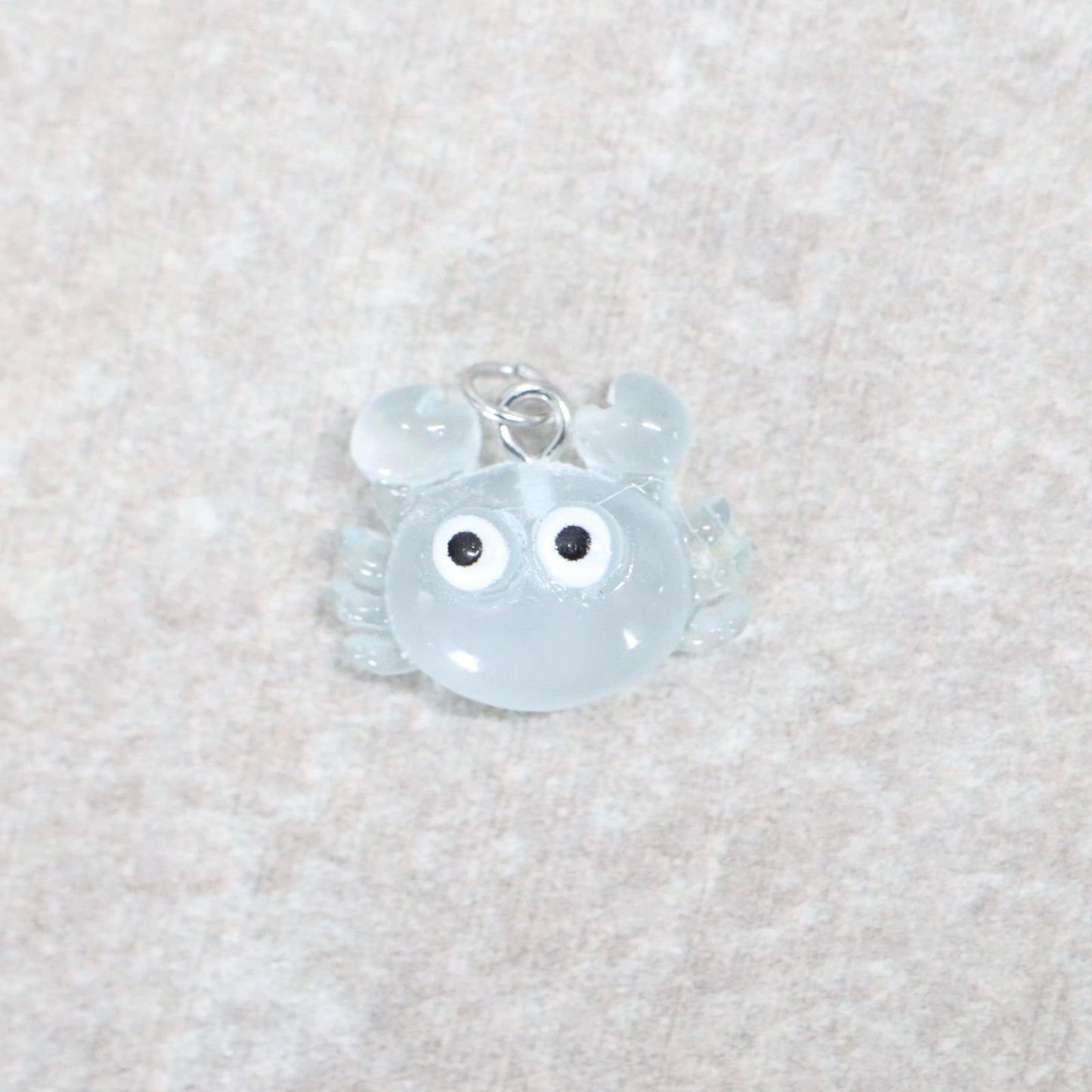 Bedel | Overig | Krab | Blauw transparant | Zilver