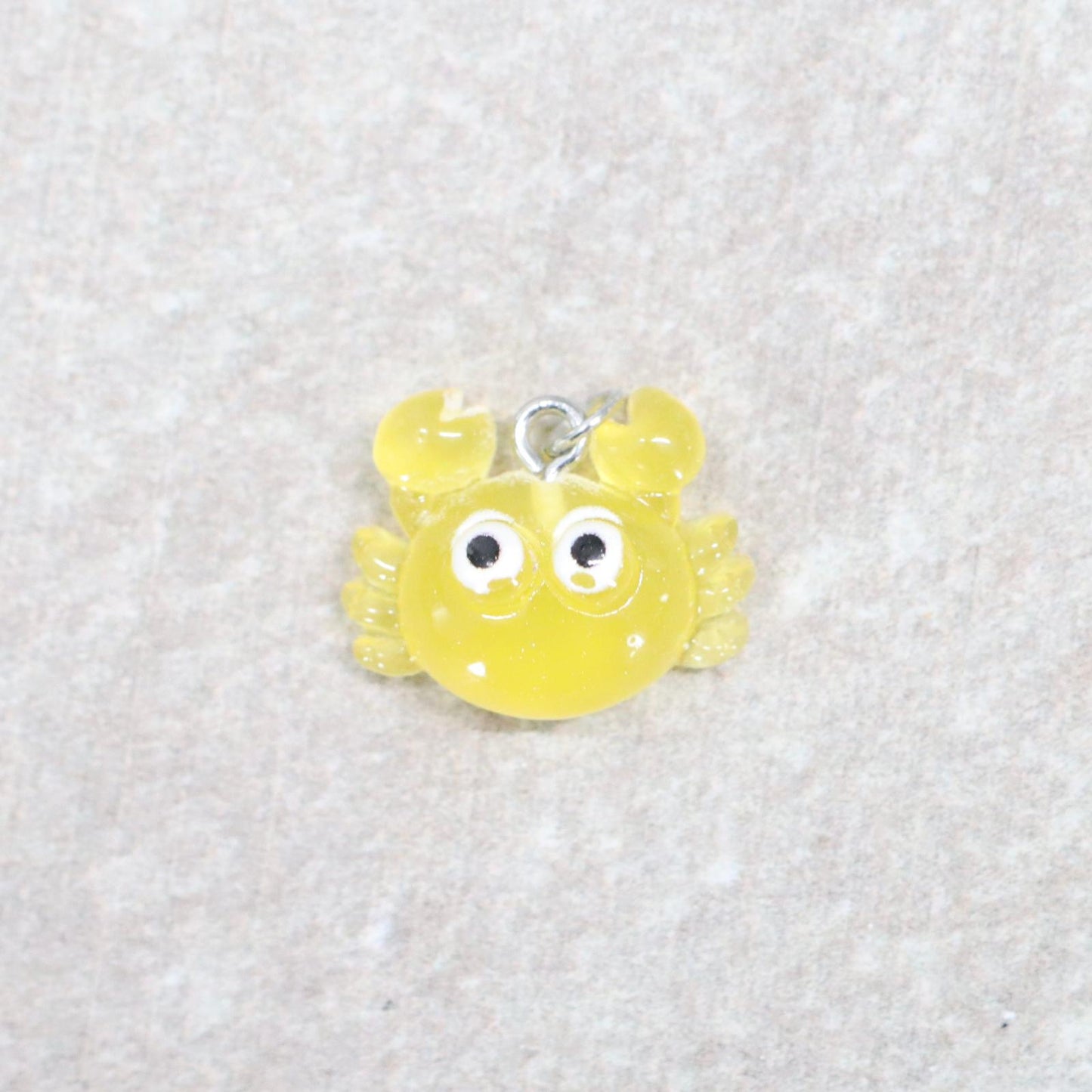 Bedel | Overig | Krab | Geel transparant | Zilver
