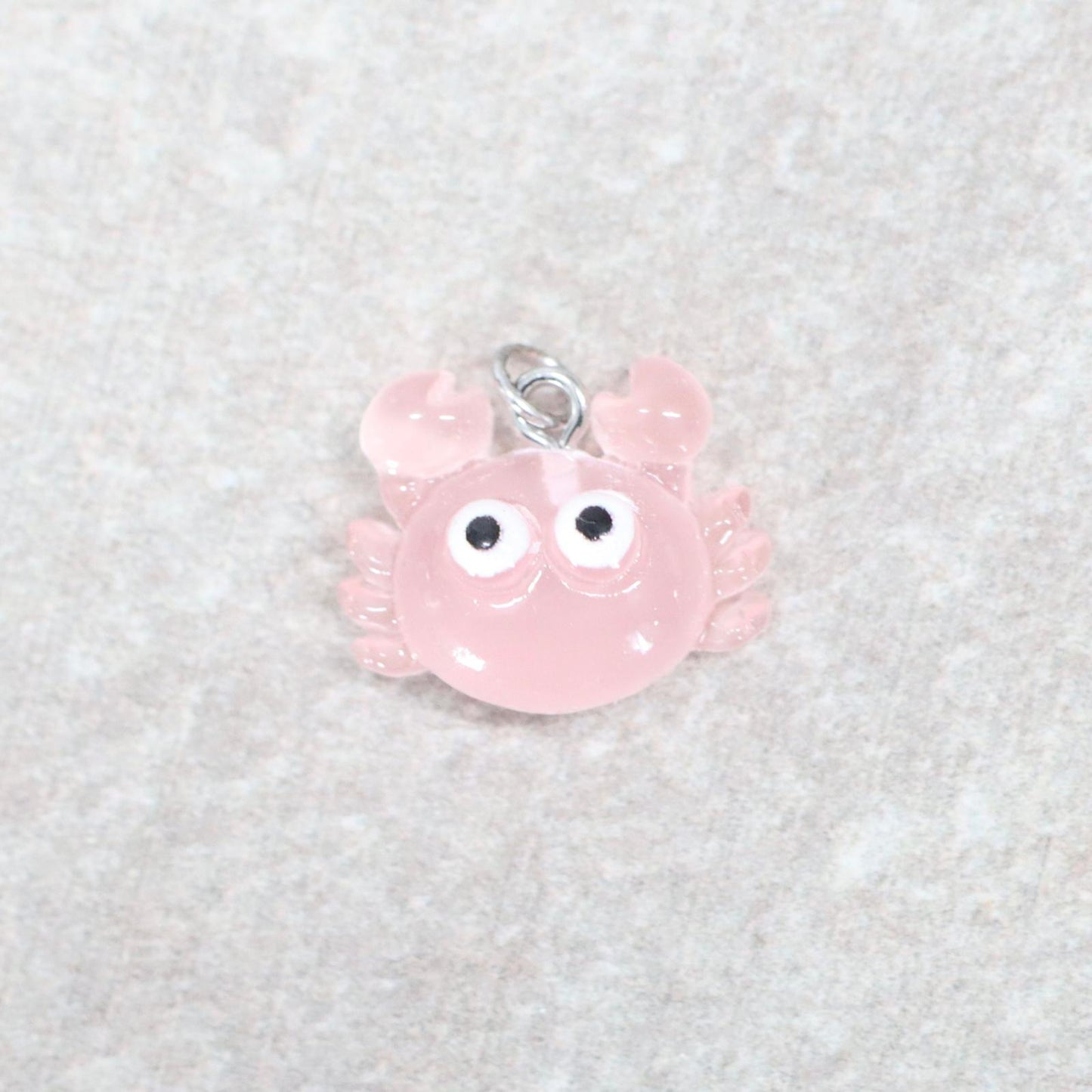 Bedel | Overig | Krab | Roze transparant | Zilver