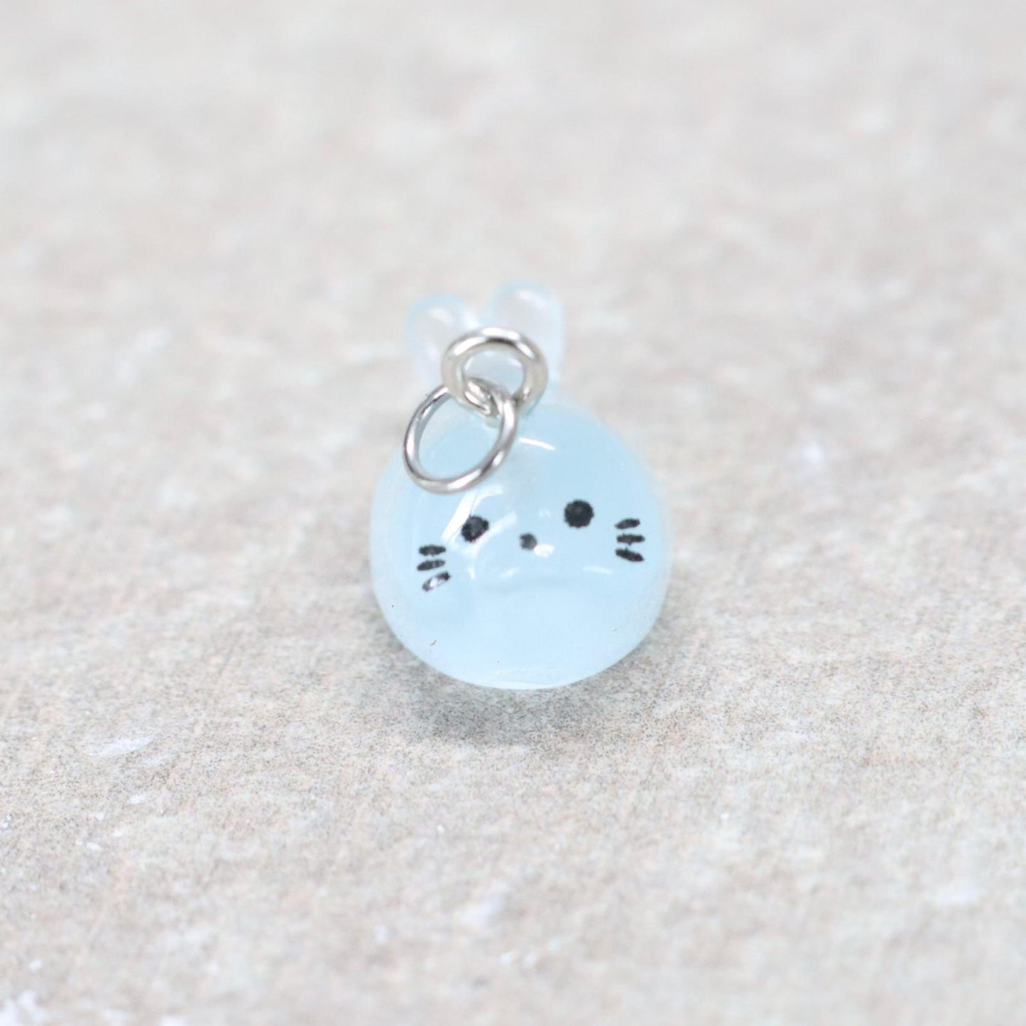 Bedel | Overig | Zeehond | Blauw transparant | Zilver