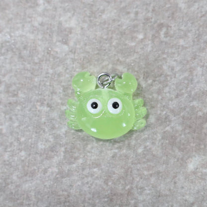 Bedel | Overig | Krab | Groen transparant | Zilver